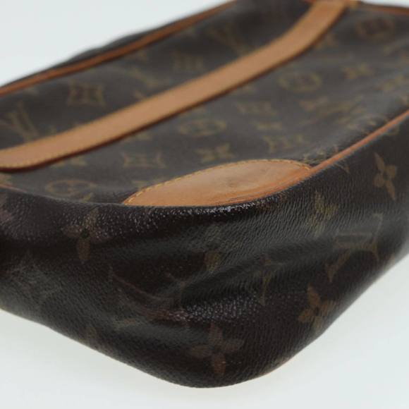 LOUIS VUITTON Monogram Compiegne 28 Clutch Bag M51845 LV Auth 84708 - Picture 7 of 16